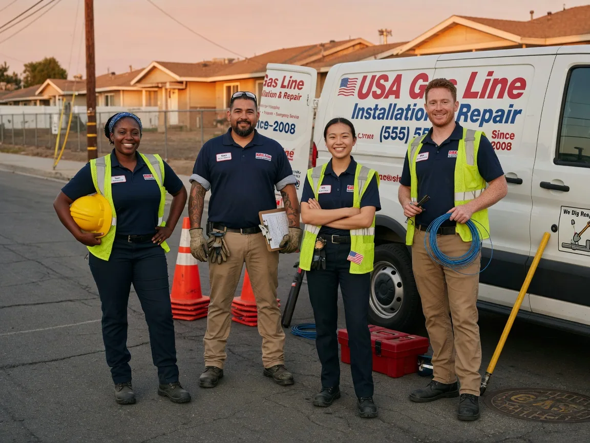 Gas Line Installation company in Fisher, IL
